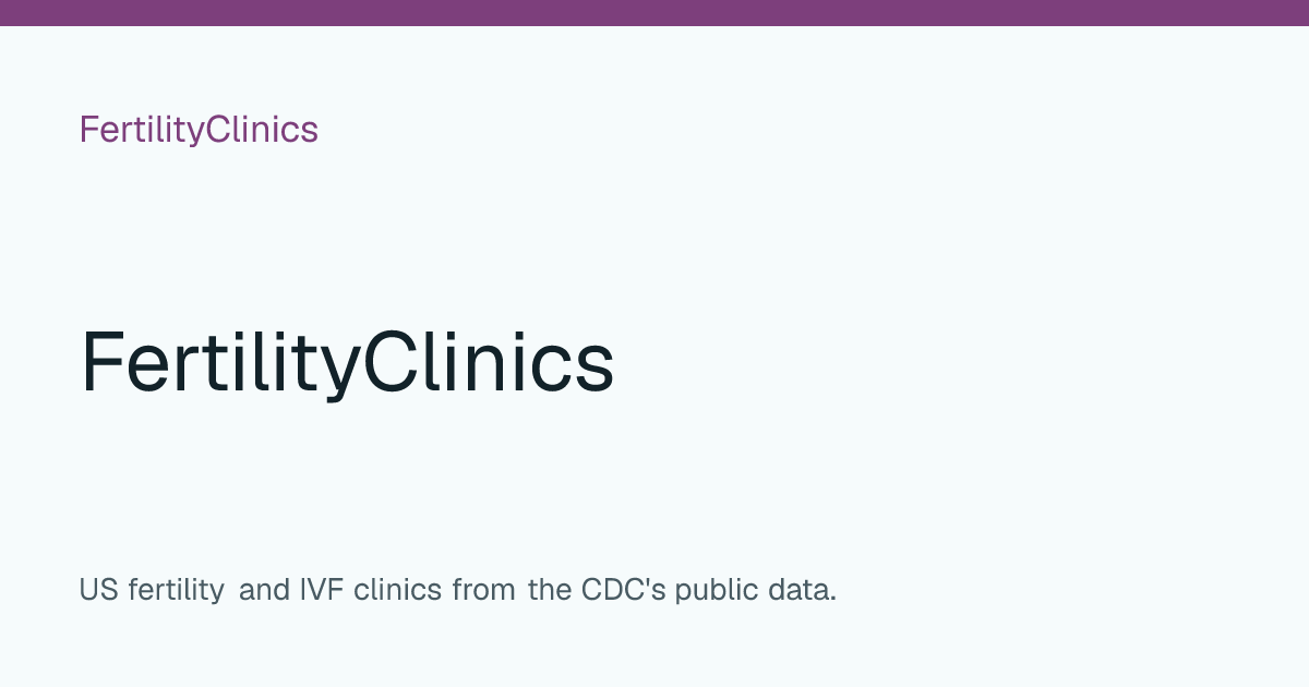 Find fertility and IVF clinics near you | FertilityClinics preview